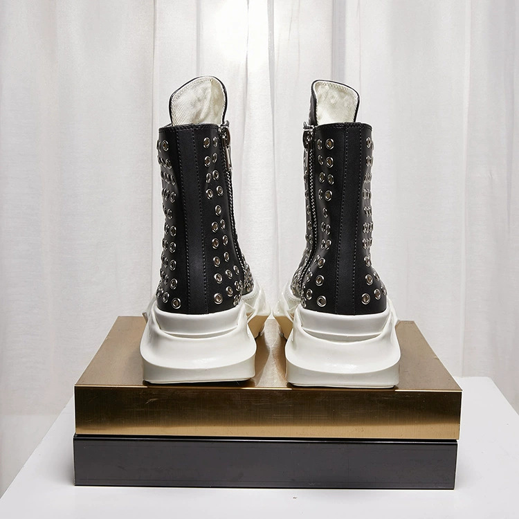 Vintage Men Shoes High-TOP Pla - مراجعة Canvas Sneaker High وسعره