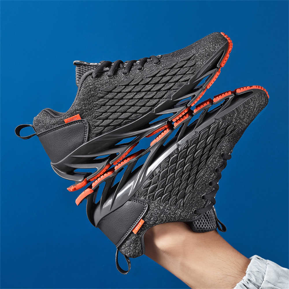 Grey Non Slip Orange Shoes Man - مراجعة Men'S Shoes Size 42 In Us وسعره