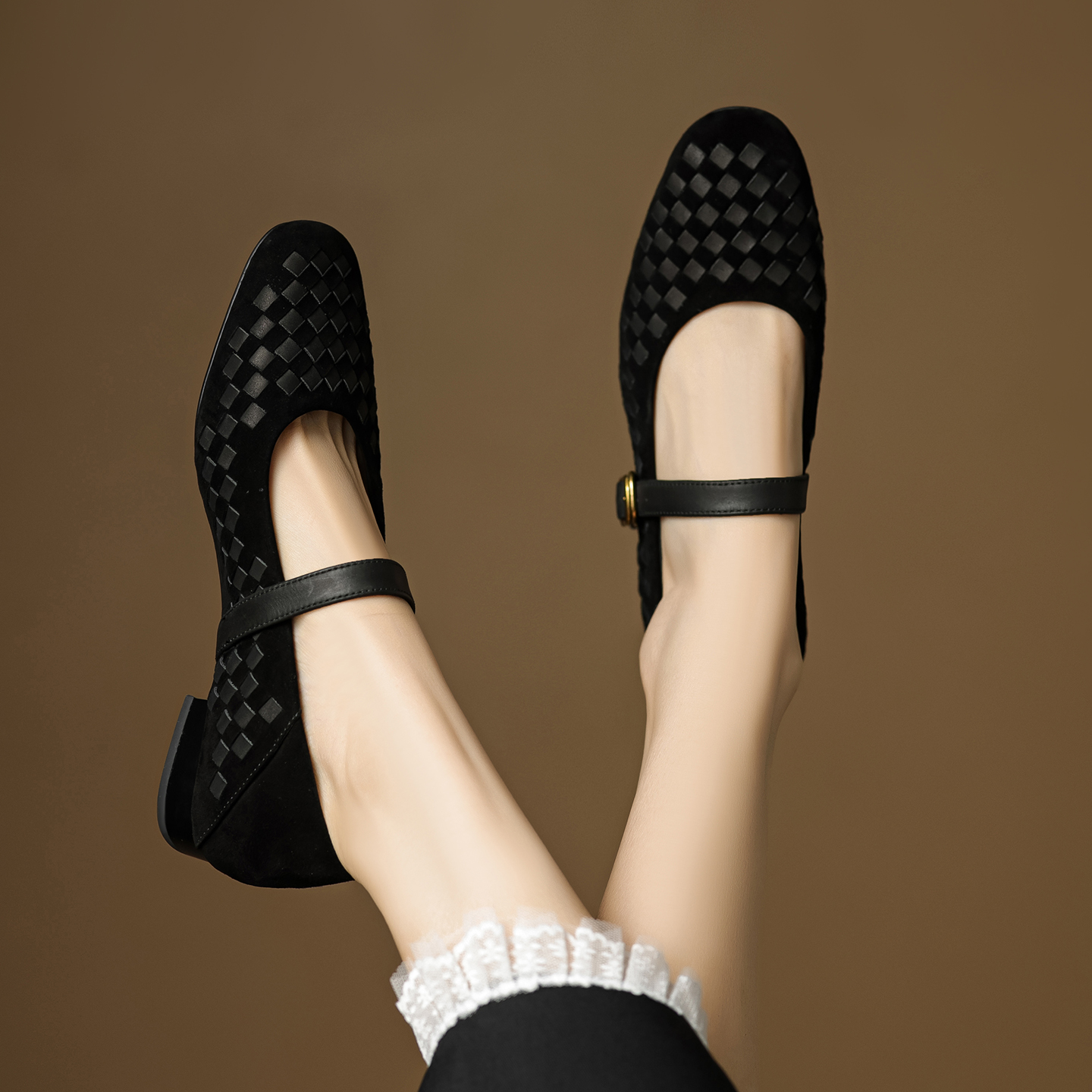 Handmade Genuine Woven Texture - مراجعة Men'S Shoes To Women'S وسعره