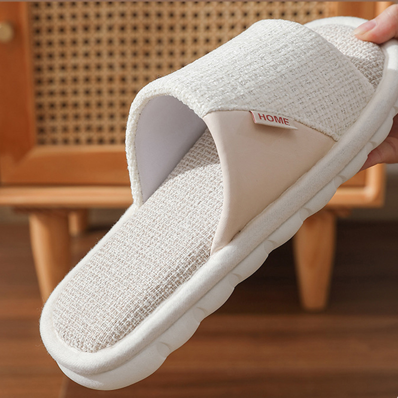 Linen Slippers Women And Men H - مراجعة Men'S Shoes To Women'S Size وسعره