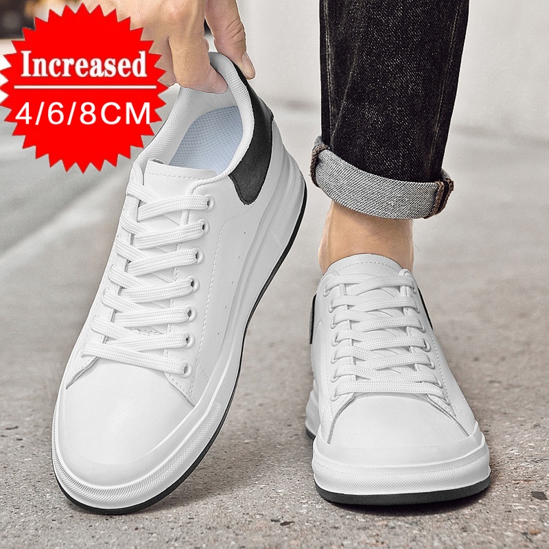 New Luxury Men's Elevator Shoe - مراجعة Canvas Sneaker High وسعره