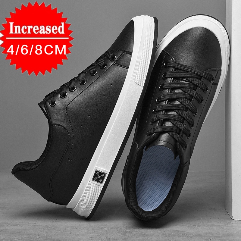 New Luxury Men's Elevator Shoe - مراجعة Canvas Sneaker High وسعره