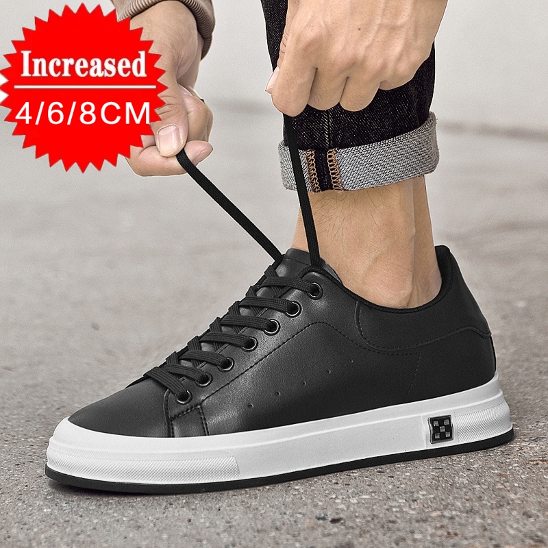 New Luxury Men's Elevator Shoe - مراجعة Canvas Sneaker High وسعره