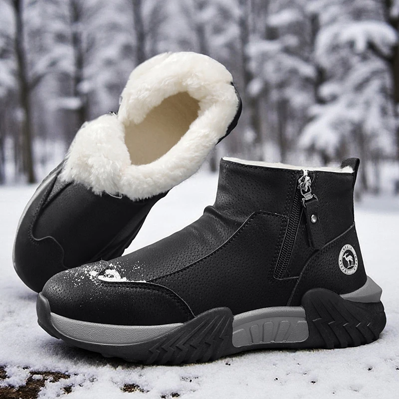 Winter Snow Boots Non Slip Cas - مراجعة Canvas Sneaker High وسعره