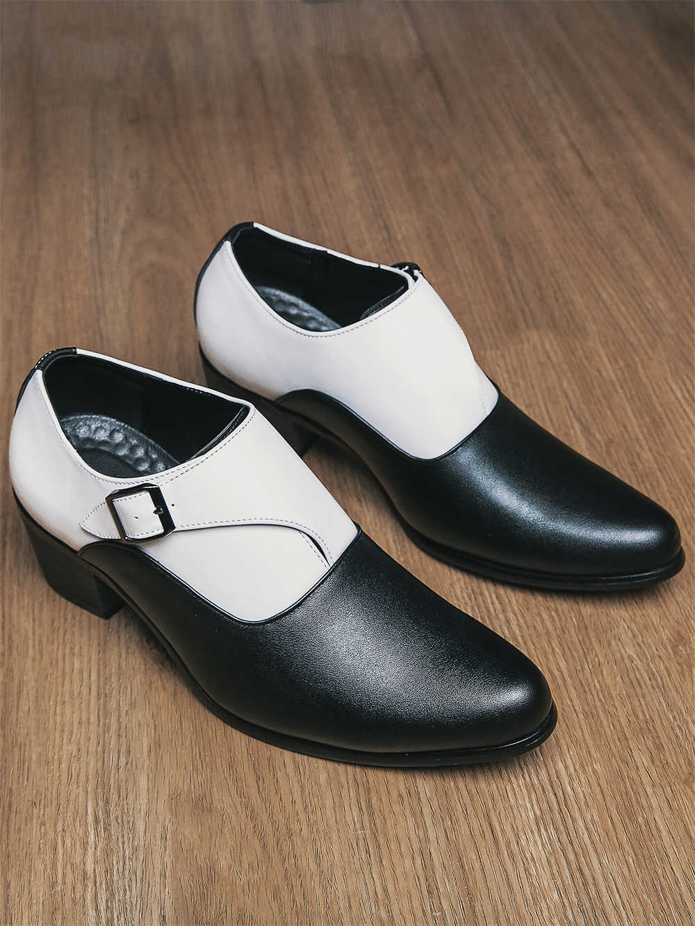 Normal Leather Ballroom Dancin - مراجعة Men Shoes High وسعره