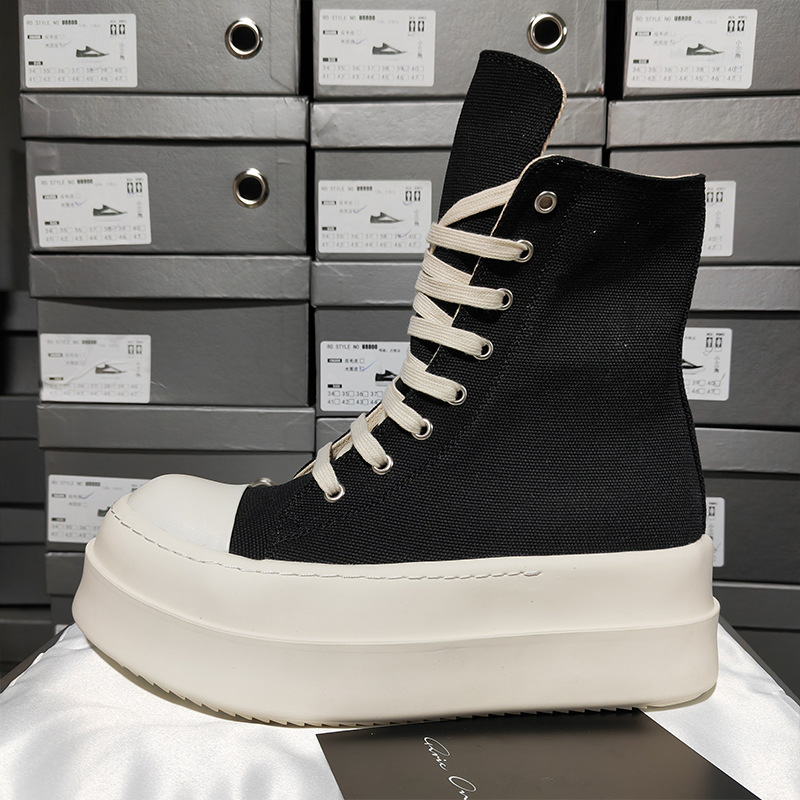 Black Men's and Women's Thick  - مراجعة Men'S Shoes Height Increase وسعره