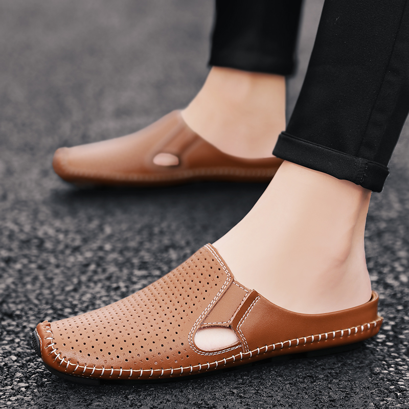 Half Slipper for Men Sandals 2 - مراجعة Men'S Shoes Hey Dude وسعره