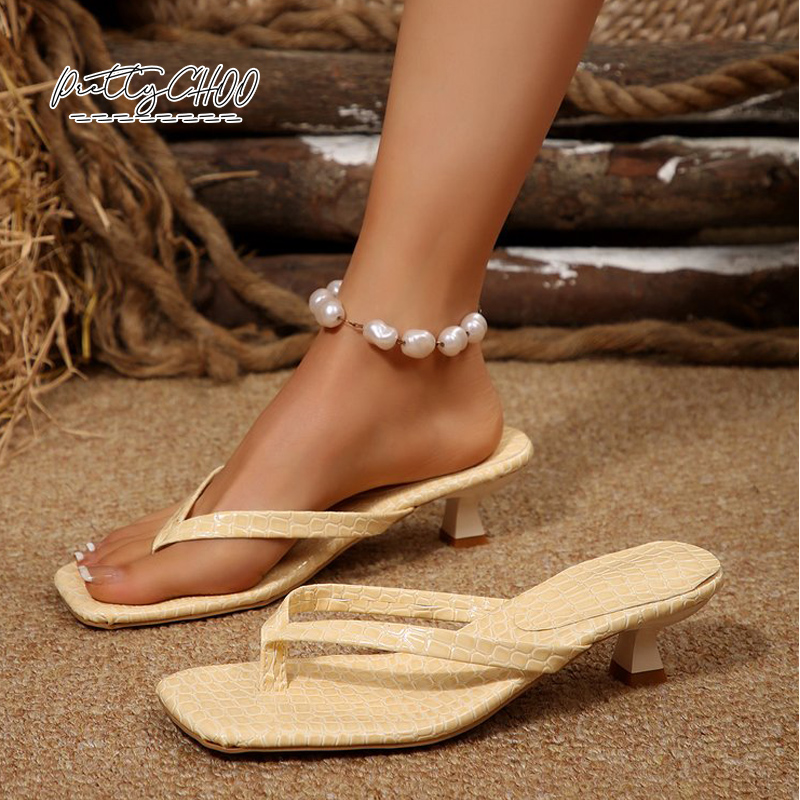 Crocodile Print Kitten Heel Fl - مراجعة Men'S Shoes To Women'S وسعره